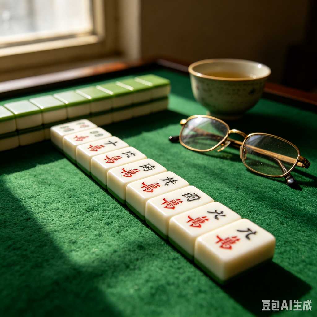 displayable mahjong set