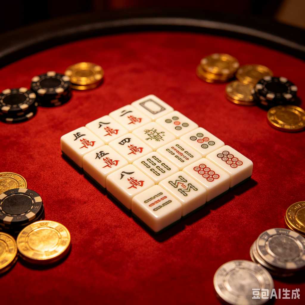 christmas gift mahjong set