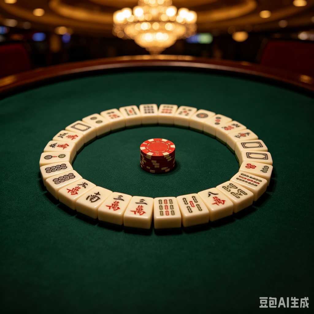 traditional chinese board game mahjong