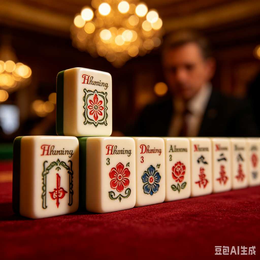 space saving mahjong game set